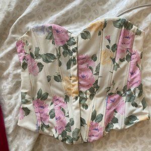 Zara Floral Corset